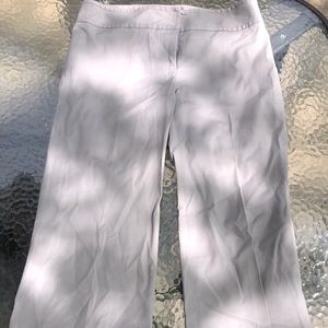 Gray wide dress pants